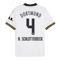 Borussia Dortmund Nico Schlotterbeck #4 Tredjeställ 2024-25 Kortärmad